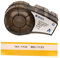 Brady, M21-750-427, Vinyl, Schwarz auf WeißTransparent, 19,05mm x 4,26m, max. Kabeldurchmesser: 3,2mm, permanent, Endlos (110927)