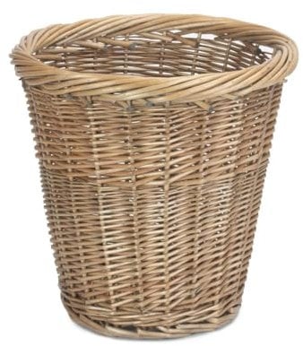 Red Hamper Papelera de Papel de Lavado Antiguo, Mimbre, marrón, 28 x 28 x 28 cm