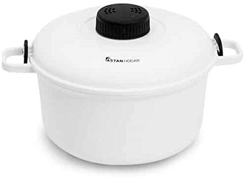 Astan Hogar Olla A Presión Para Microondas Hottix AH-KC5260, Plastic, Blanco