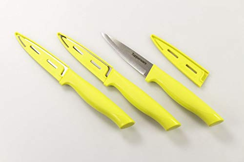 TUPPERWARE Messer Essential-Serie gelb Universal Universalmesser Gemüse (3)