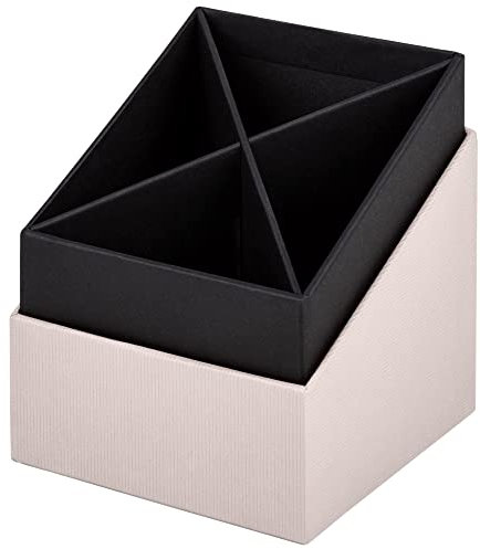 Rössler Papier 1331452580 - S.O.H.O. Stifteköcher, 86 x 86 x 100 mm, Powder, 1 Stück