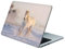 Skins4u Folie Sticker Skin Vinyl Aufkleber mit farbenfrohen Motiven für bis 15.6 Zoll 38.1x26.7cm Laptop Skin Decal Cover Pferd-im-Schnee