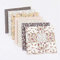 Mottdam Patchwork-Stoff, 7 Stück aumwolle Stoff Handwerk Bedruckte Baumwollstoff Meterware für Kleidung,Bettwäsche,Vorhänge,Tischdecken,handgefertigt Material DIY Dekor usw 25 cm x 25 cm,khaki