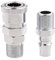 Air Line Hose Fittings 3/8 BSP Male Thread Quick Release Coupler Connector-Pack of 2