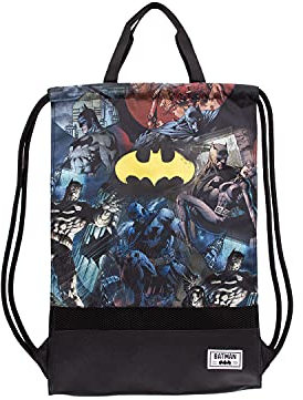 Batman Darkness-Saco de Cuerdas Storm con Asas, Multicolor, 34 x 49 cm