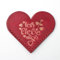 E&A Home Lesezeichen Bookmark Herz für Valentinstag Handgemacht Bedruckte Motive Ich Liebe Dich aus Leder Geschenke für Lieblingsmensch