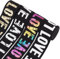 BENECREAT 8 Yards 4 Farben Flaches Liebesherz-Polyester Breites Elastisches Band, Elastische Faserschnur Für Die Dekoration von Vorhängen, Kleidung Und DIY-Kunsthandwerk, 1.3 mm Dick