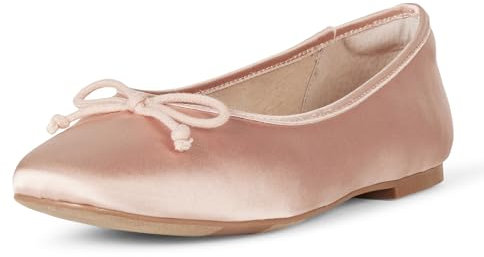 The Drop Sandali da Donna Pepper Ballerina con Fiocco , Fard Rosa, 38.5 EU