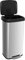 COSTWAY Poubelle Cuisine 68 Litres en Acier Inox, Poubelle Rectangulaire Pédale Amortisseur, Casier pour Désodorisant, Couvercle Fermeture Douce, Anti-Empreintes