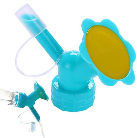 Bottle Top Waterer - Pllastic Sprinkler Spout for Garden Irrigation | Universaal Watering Can Attachment for Bottles | Portable Cap Dispenser for Indoor Outdoor Plant Care