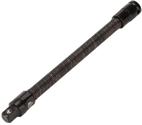 Asta di prolunga per manicotto flessibile, asta a cricchetto da 1/2 pollici, strumento dinamometrico pieghevole, prolunga per presa robusta in acciaio a molla, 420 g, per spazio ristretto, riparazione