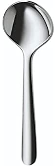 WMF Flame Cromargan protect - cuchara de postre, acero inoxidable pulido, resistente a los arañazos, apto para lavavajillas