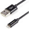 StarTech.com Cavo connettore Lightning a 8 pin Apple a USB da 1m per iPhone / iPod / iPad, Nero, Ricarica e sincronizza (USBLT1MB)