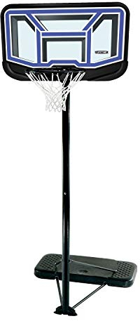 Lifetime Basketballkorb mit Ständer für Kinder & Erwachsene | Höhenverstellbare Basketballanlage 228-304 cm Schwarz