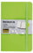 Idena 209290 - Notizbuch Flexi DIN A6, 192 Seiten, 70 g/m², kariert, apfelgrün