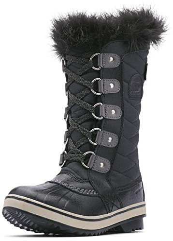 Sorel Tofino 2 Boot WP, Stivali Invernali Impermeabili, Unisex - Bambini e ragazzi, Black/Quarry 2023, 32 EU