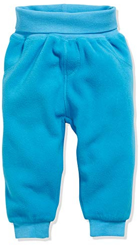 Playshoes Unisex Kinder Fleece-Pumphose Baby-Hose, Aquablau,98