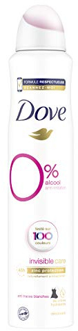 Dove Unsichtbares Deodorant Care 0% Aluminiumsalze – Die Spraydose mit 200 ml
