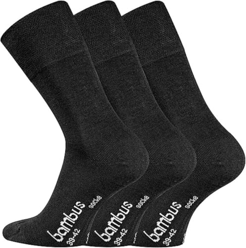 6 Paar unisex Bambus Socken, Geruchs-Killer mit Anti-Loch-Garantie