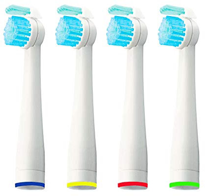 Ersatz-Zahnbürstenköpfe für Philips Sonicare Sensiflex HX2014 / HX1600 / HX2012, 4 Stück