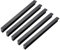 Qrity 10x Manillas Tiradores Manija de Armario Manija del Gabinete Distancia de Agujeros 224 mm (Longitud total 255 mm), Negro