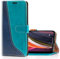 Mulbess für iPhone 12 Pro Max Hülle, Handyülle Leder mit Kartenfach, Klapphülle mit Magnetverschluss, Flip Case Etui Handytasche Schutzhülle, Stilvoll Mint Blau