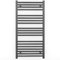 Myhomeware Anthracite Grey Heated Bathroom Towel Rail Radiator For Central Heating Elegant Designer In UK (500mm x 1000mm (h))