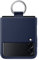 SAMSUNG PF711TNE Silicone Cover with Ring for Galaxy Flip 3, Navy (Naujas)