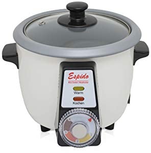Olla arrocera persa con tarta de arroz Tahdig Tadig corteza de arroz (3-5 personas - 1,2 l - 500 vatios - RCG-30T)