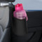 Linkidea Extra Large Car Seat Side Water Bottle Holder Compatible with EYQ 128oz, Hydracy Sport Bottle 78oz, Auto Seat Large Cup Hanging Bag with Mesh Pocket, Black