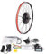 Generic 29 Inch 700C E-Bike Conversion Kit, Rear Wheel, 48V 1500W Brushless Non-Gear Hub Motor, Black with Red, Rim Brake