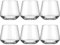 Brahmstein® Trinkgläser Set (Model9) Modernes Trinkgläser Set, 385 ml 6er Pack, Klare Wassergläser mit dickem Boden, Perfekt für Cocktails, Wasser und Softdrinks, Spülmaschinenfest, Vielseitig