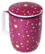 TEA SHOP - Taza de Té o Infusiones con filtro, infusor y tapa - Mug Harmony Astral - Taza para Tés e Infusiones Fabricada en Porcelana