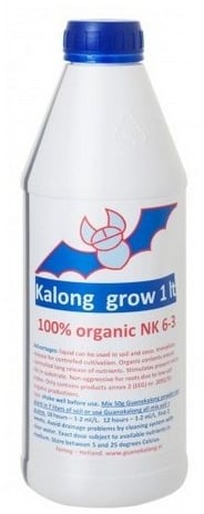 Dünger für Wachstum / Flüssiger Fledermaus-Guano Guanokalong Kalong Grow (1L)