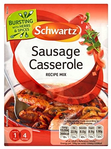 Schwartz Sausage Casserole Mix 35g