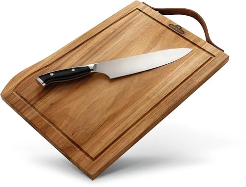 Napoleon Grills 70039 Commercial Premium Cutting Board and Knife Set