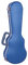 Crossrock, CRA860SUBL Sopran-Ukulele mit 0 Saiten, superleicht, ABS-geformt, Hartschalenkoffer in Blau