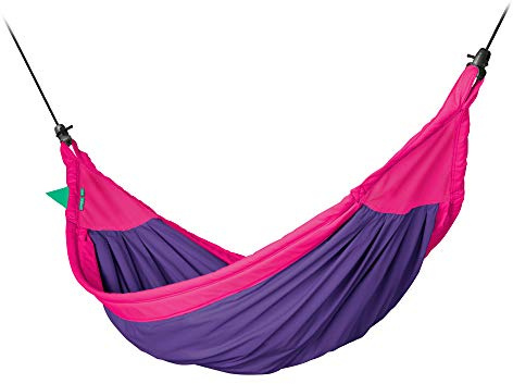 LA SIESTA – Moki Lilly – barnhängmatta av ekologisk bomull + integrerad fastsättning