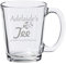 Teetasse, Klarglasbecher, personalisiert mit Gravur - Standard