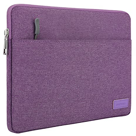 MoKo 9-11 Pollici Tablet Sleeve Borsa Custodia di Trasporto per New 11 iPad Air M3, iPad A16 2025, iPad PRO 11 M4/Air M2, iPad Air 5/4/3th, iPad 10/9/8/7th, Viola