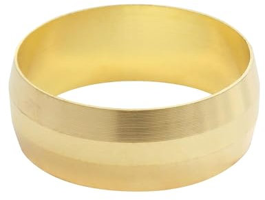 SOMATHERM FOR YOU - anello di ottone per il montaggio pari a compressione - tubo di rame Ø12-4 parti Bustina