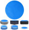 Evoio Solar Pool Cover 15 ft Round for Above Ground Inground Pools Bubble Wrap Covers for Hot Tub Spa Thermal Heating, 15 Mil Circle Blue Floating Blanket for 6-24 Foot Feet Diameter Swimming Pools