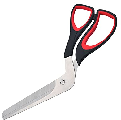 Affettatrice per Pizza Tagliapizza Forbici per Pizza Affettatrice per Pancake Rimovibile Bistecca per Cucinare Lama affilata Multifunzionale Tagliapizza per Barbecue in Acciaio ino