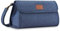 FINPAC Federmäppchen mit großem Fassungsvermögen, Stift- und Marker-Halter, Organizer-Tasche, Segeltuch-Box, Studenten, Marineblau