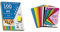 DOHE - Farbiges Papier DIN A4, 80 g. Leuchtende Farben sortiert - 100 Blatt & PLAY-CUT Tonpapier A4 (130g/m2) | 50 Bogen Din A4 Papier zum Basteln Drucken | Dickes Bedruckbares Bastelpapier Set