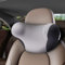 Wirklich nützliches Auto-Kopfstützenkissen, Auto-Nackenkissen zum Schlafen mit verstellbarem Gurt, 100 % Memory-Schaum und atmungsaktiver, abnehmbarer Bezug, ergonomisches Design – Weichheit,