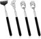 4er-Pack Rückenkratzer, Opa Geschenk, Rückenkratzer Teleskop, Kratzhand Rückenkratzer, Back Scratcher, Kratzhand, Ruckenkratzerhand, für Kopf und Rücken Massage