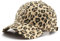 Omnikryp Casquette de Baseball, Casquettes de Baseball à Imprimé Léopard, Unisexe Réglable Chapeau, Chapeau Femme Soft en Coton