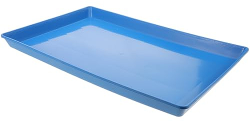 JOINPAYA Ersatzwanne für Hundebox mit Rand, Kunststoff, Blau, Leicht