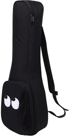 Beaupretty Gepolsterte Ukulelentasche aus Oxford-gewebe mit Reißverschluss Wasserdichter Gitarrenhülle für Akustikgitarren als Softcase und Rucksack für Reisen und Auftritte